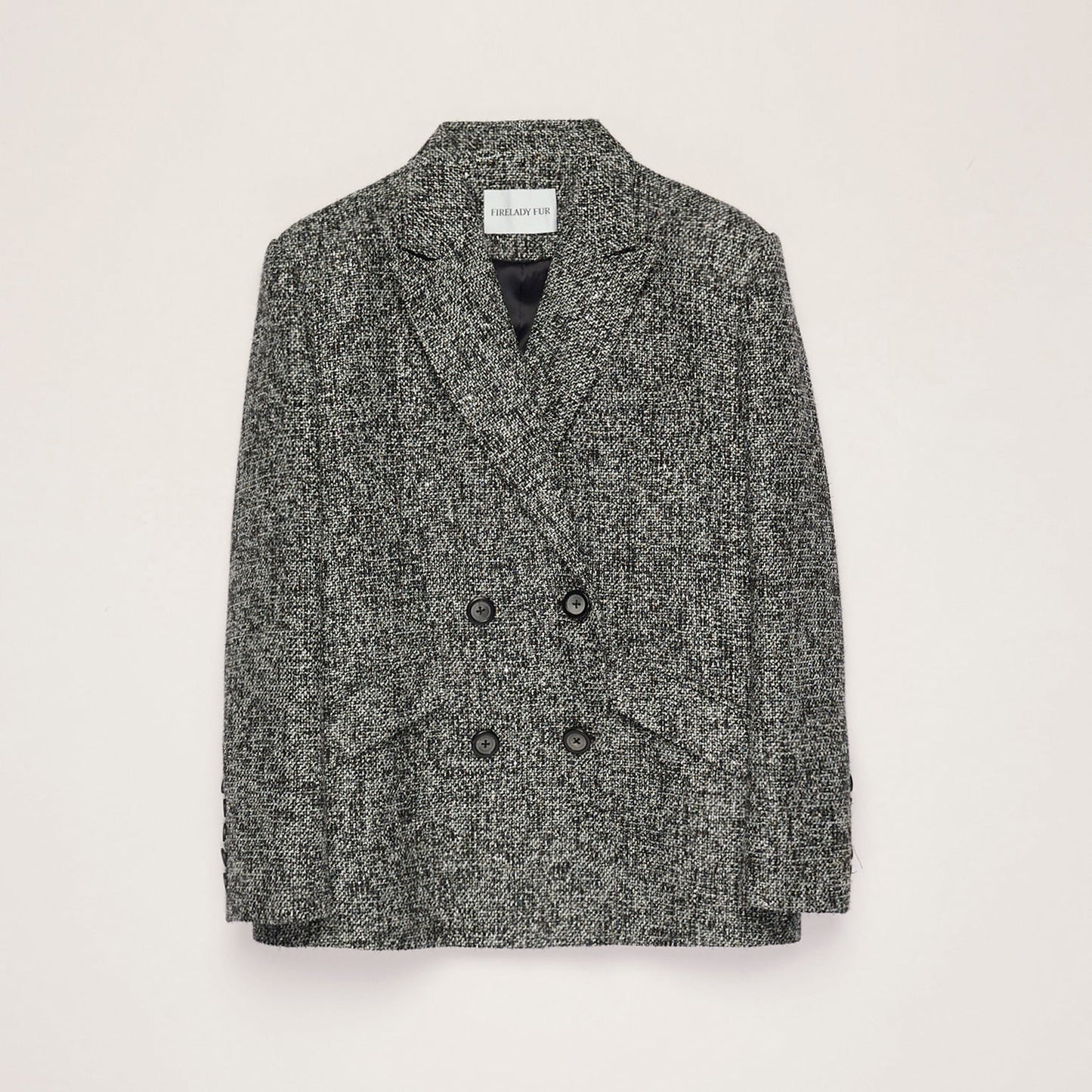 "Long Night Meteor" Limited Edition Italian Yarn Chanel Style Tweed Suit Jacket